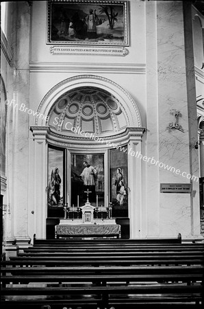 GARDINER STREET ST FRANCIS ST ALOGUIS ALTAR??